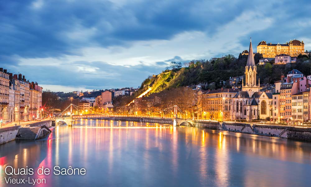 quai de saone lyon visite